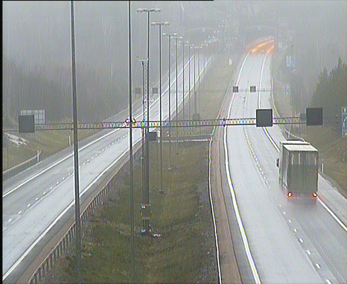 Weather Camera Image Väg 1 Salo, Lakiamäki väst2, Salo, Varsinais-Suomi