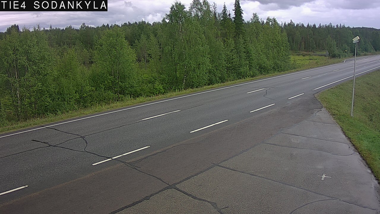 Weather Camera Image Road 5 4 Sodankylä, Petäjämaa, Sodankylä, Lappi