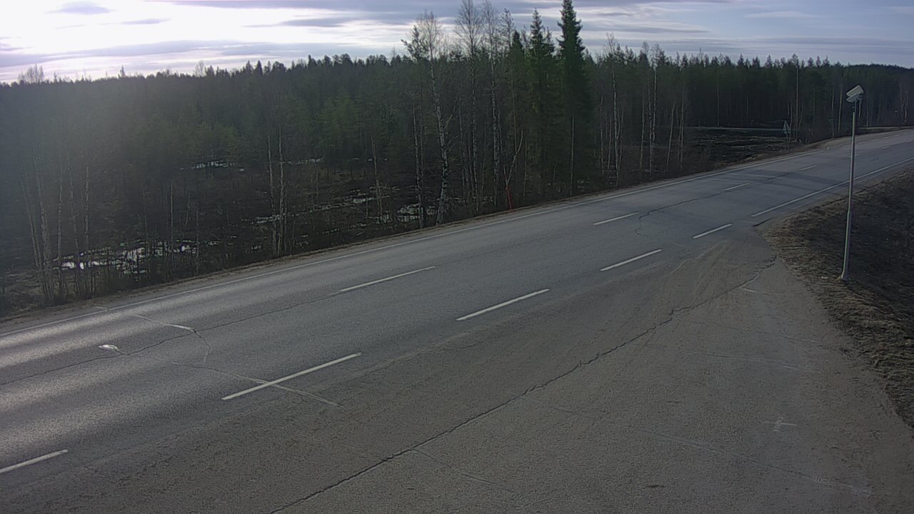 Weather Camera Image Road 5 4 Sodankylä, Petäjämaa, Sodankylä, Lappi