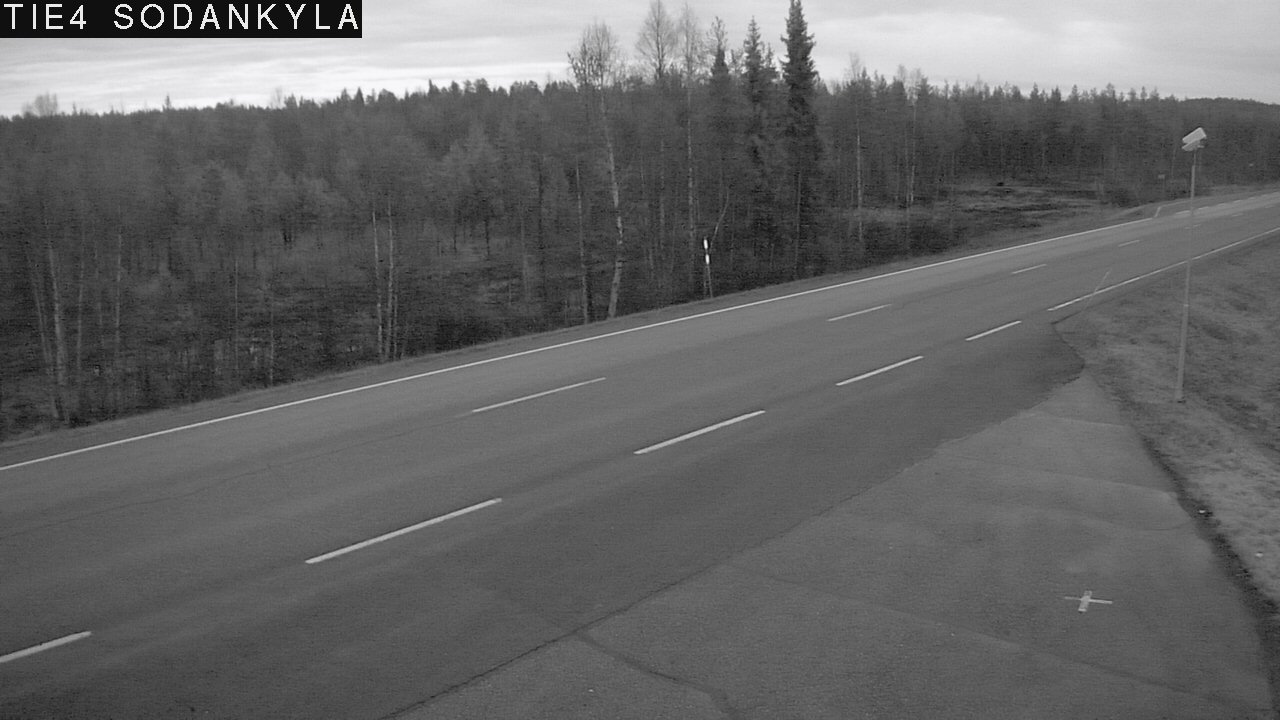 Kelikamerat Kuva Tie 4 Sodankylä, Petäjämaa, Sodankylä, Lappi