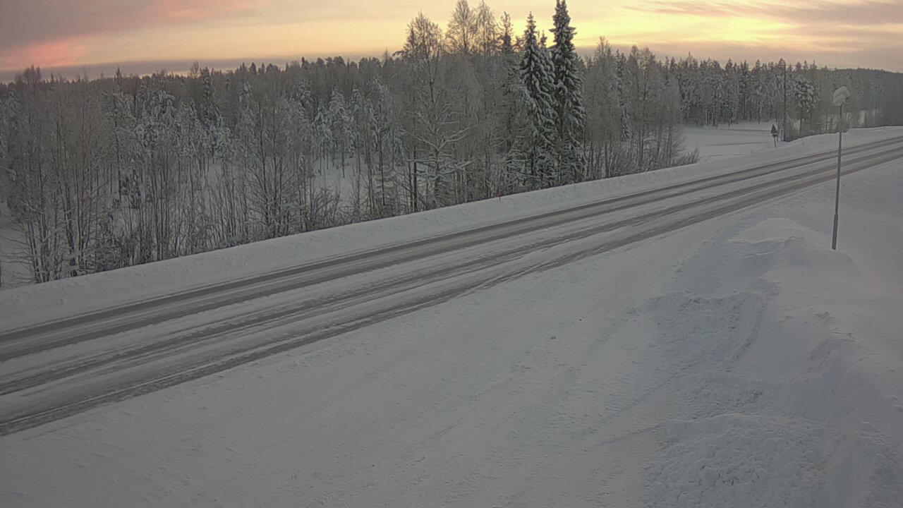Weather Camera Image Road 5 4 Sodankylä, Petäjämaa, Sodankylä, Lappi
