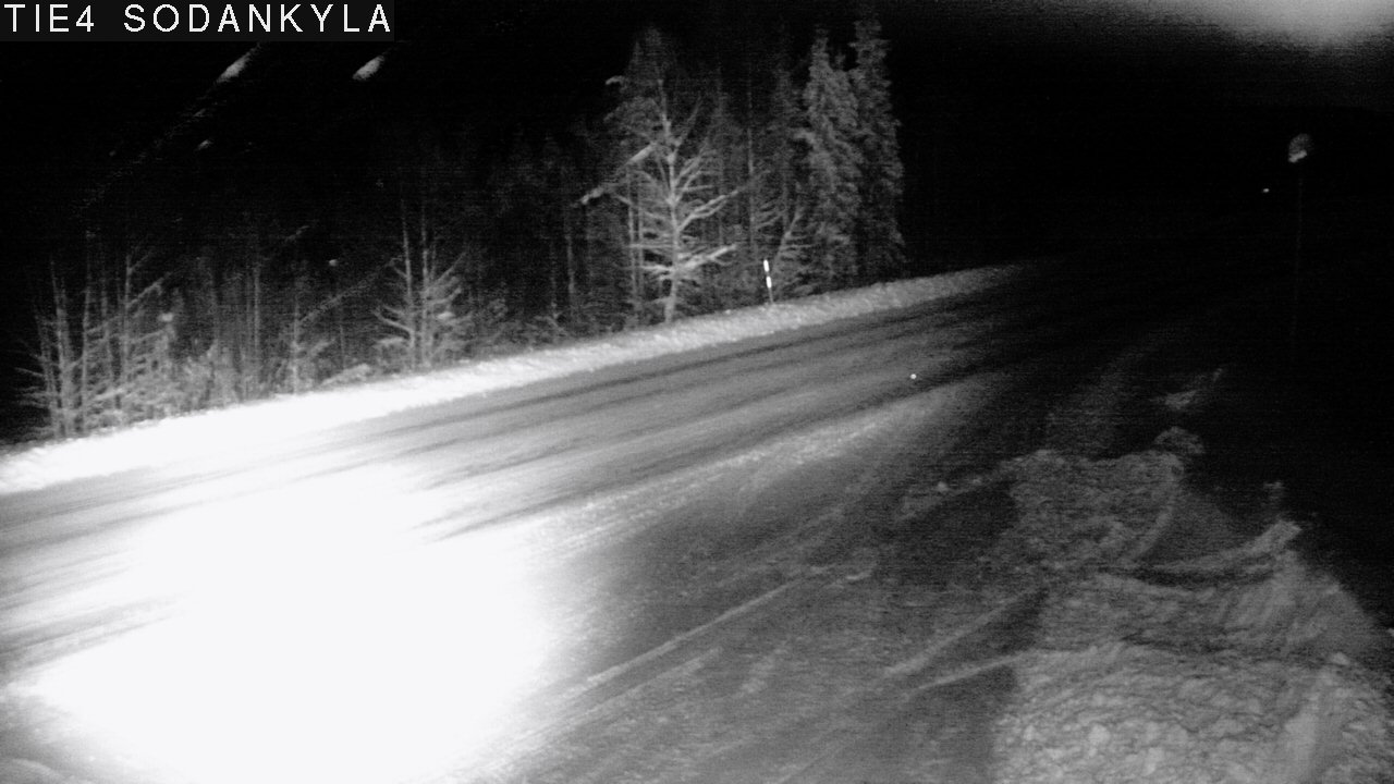 Weather Camera Image Road 5 4 Sodankylä, Petäjämaa, Sodankylä, Lappi