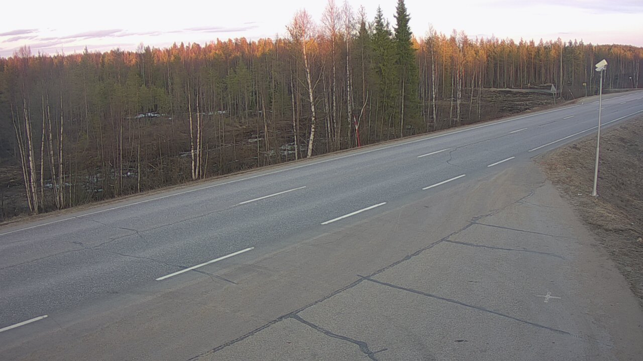 Kelikamerat Kuva Tie 4 Sodankylä, Petäjämaa, Sodankylä, Lappi
