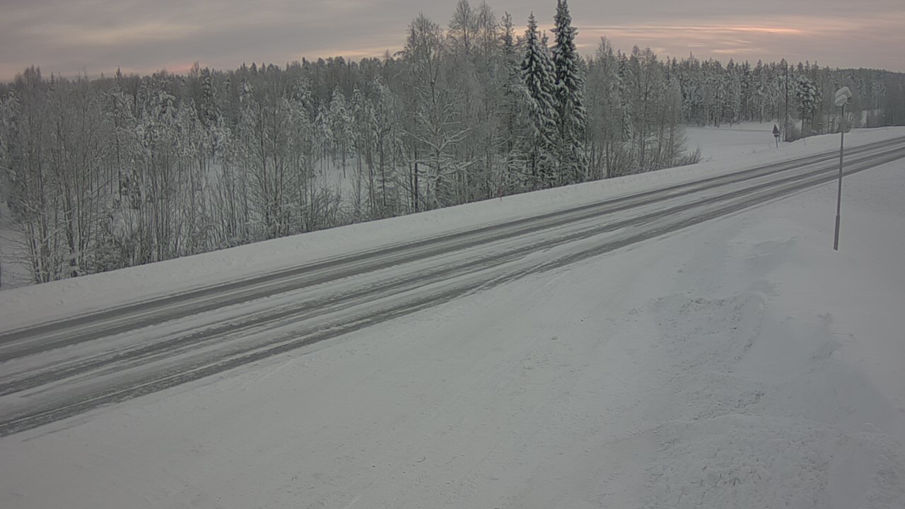 Weather Camera Image Road 5 4 Sodankylä, Petäjämaa, Sodankylä, Lappi
