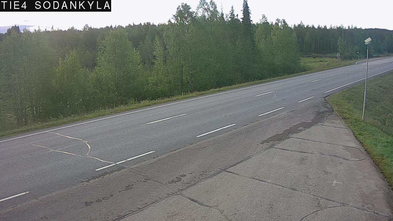 Weather Camera Image Road 5 4 Sodankylä, Petäjämaa, Sodankylä, Lappi