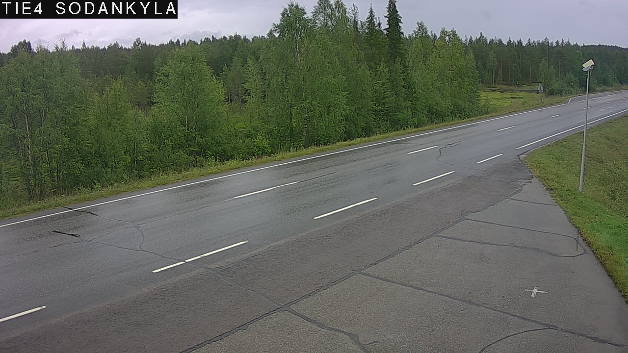 Weather Camera Image Road 5 4 Sodankylä, Petäjämaa, Sodankylä, Lappi