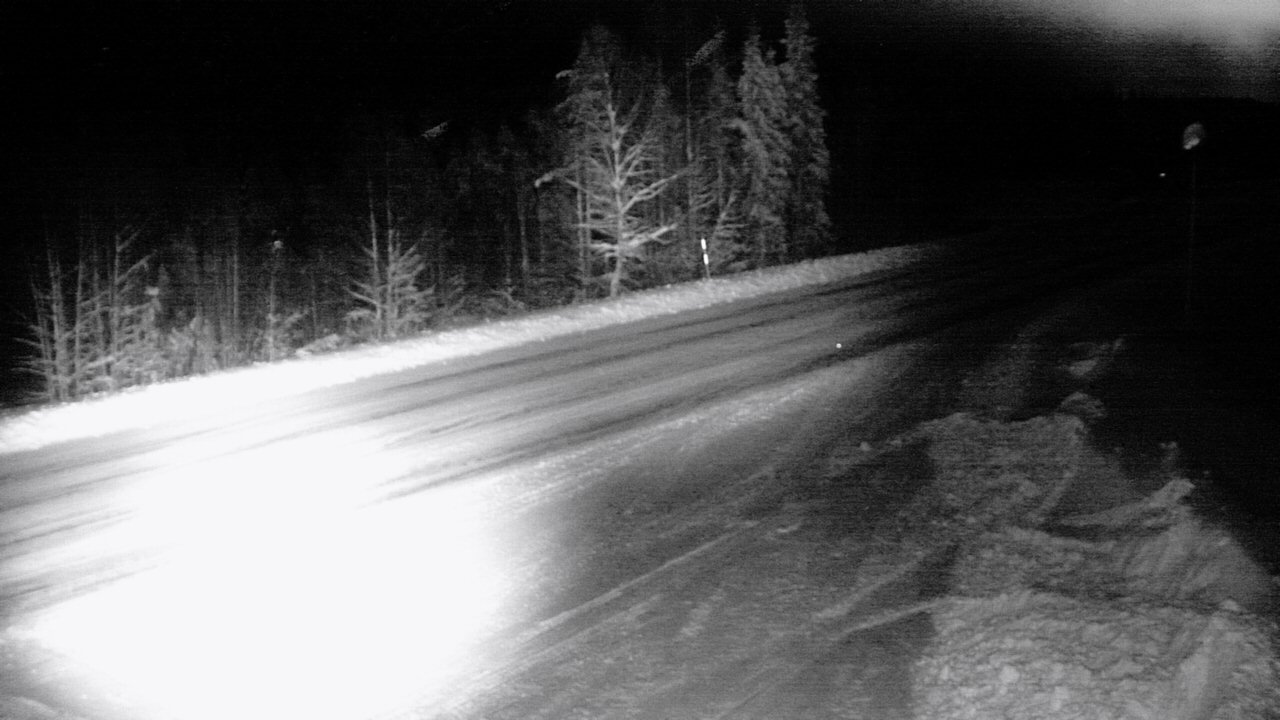 Weather Camera Image Road 5 4 Sodankylä, Petäjämaa, Sodankylä, Lappi