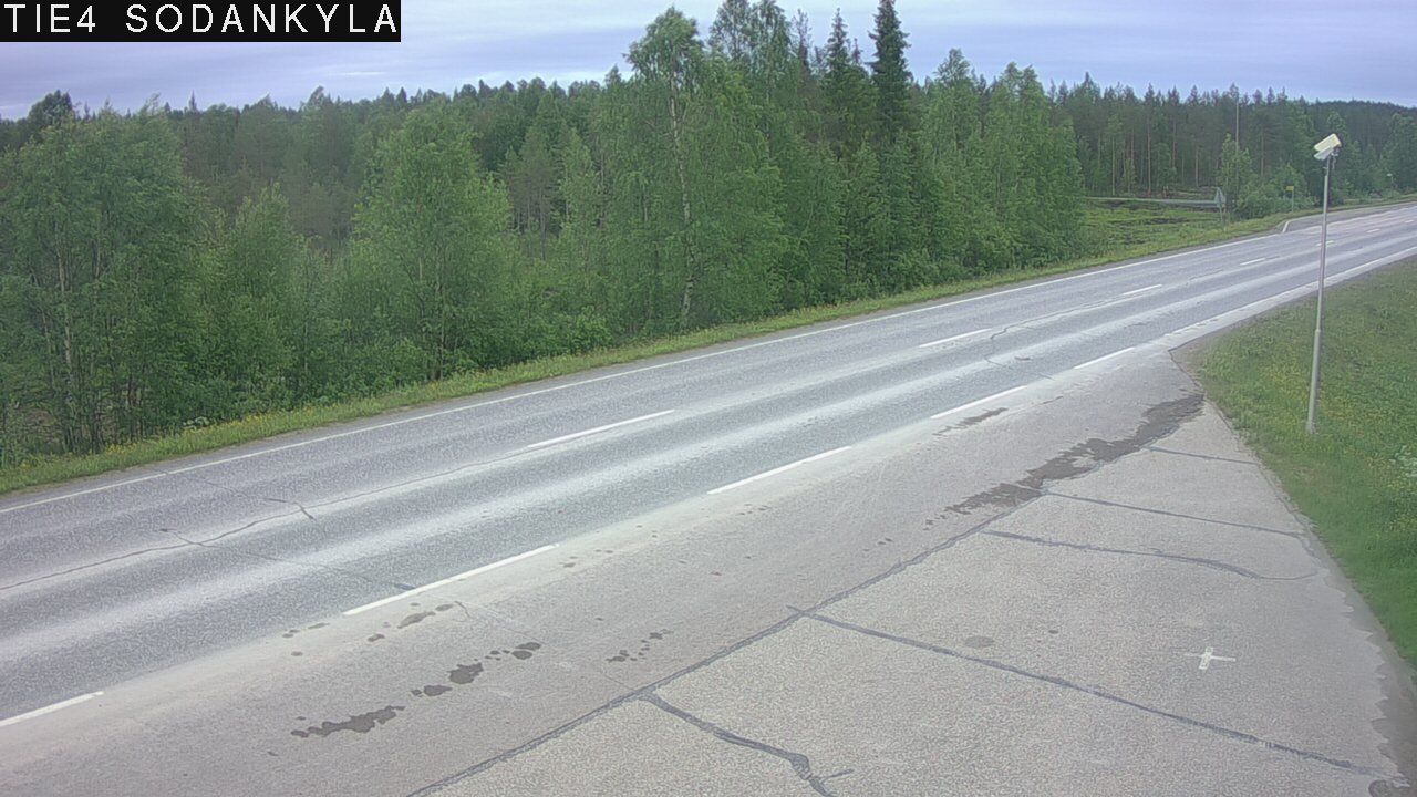 Kelikamerat Kuva Tie 4 Sodankylä, Petäjämaa, Sodankylä, Lappi