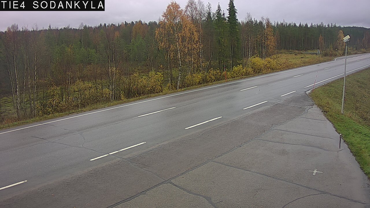 Weather Camera Image Road 5 4 Sodankylä, Petäjämaa, Sodankylä, Lappi