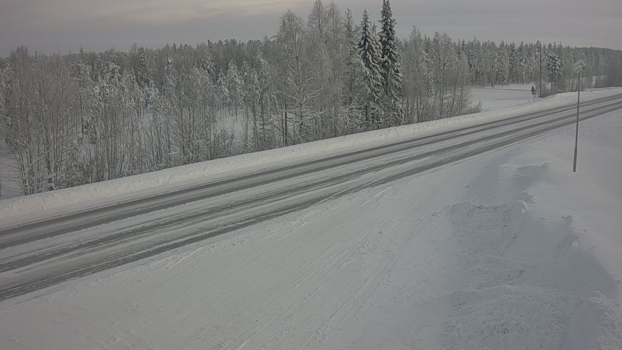 Weather Camera Image Road 5 4 Sodankylä, Petäjämaa, Sodankylä, Lappi