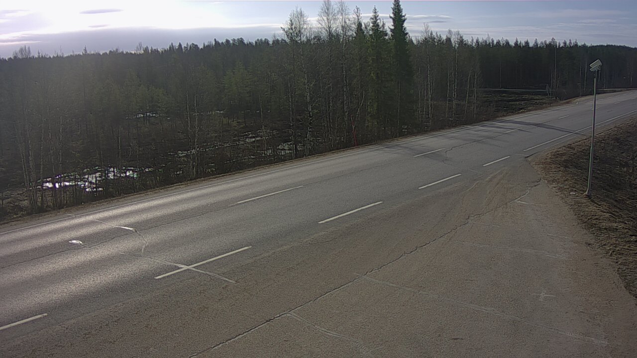Weather Camera Image Road 5 4 Sodankylä, Petäjämaa, Sodankylä, Lappi