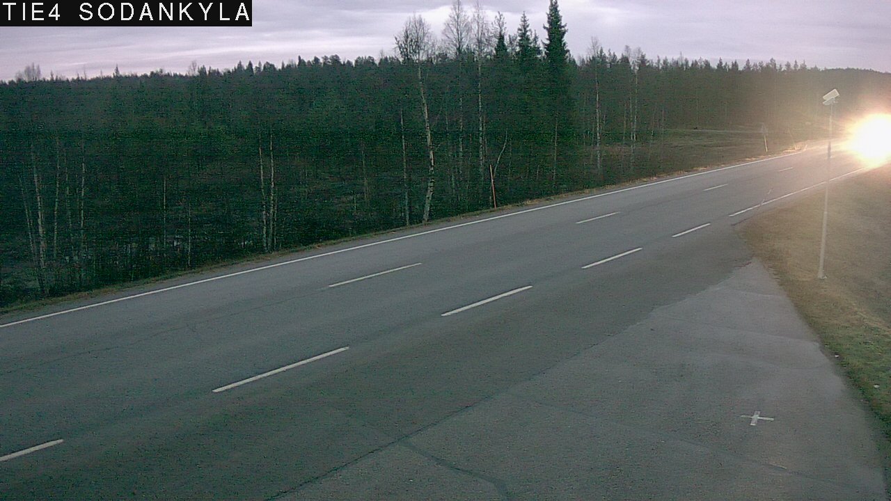 Kelikamerat Kuva Tie 4 Sodankylä, Petäjämaa, Sodankylä, Lappi