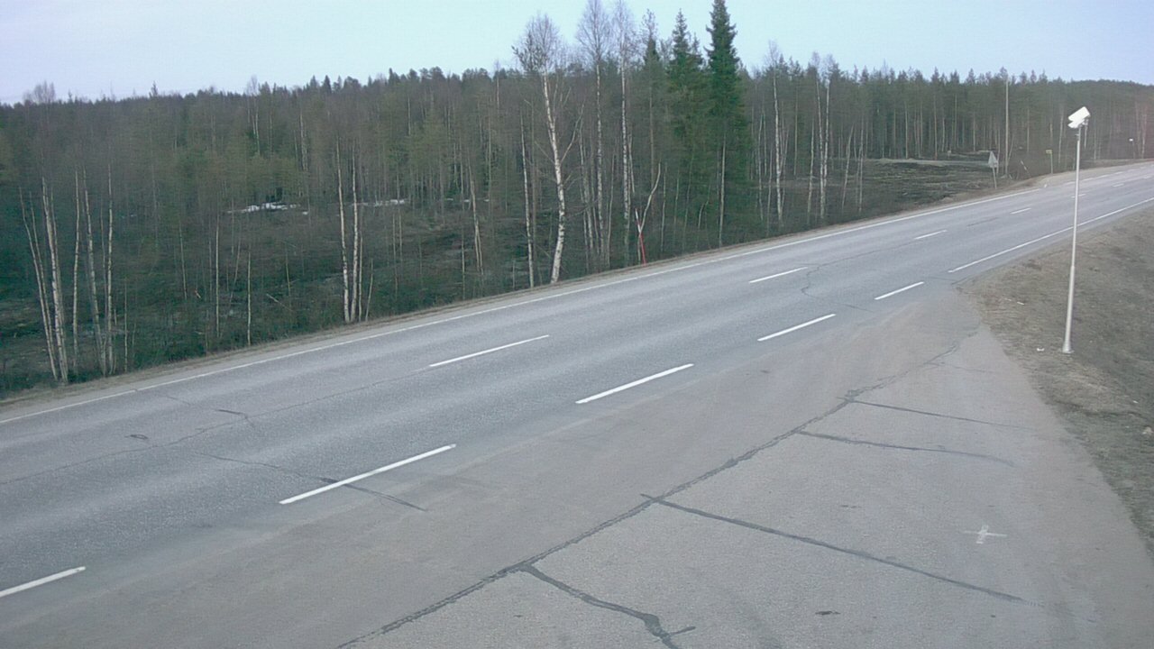 Weather Camera Image Road 5 4 Sodankylä, Petäjämaa, Sodankylä, Lappi