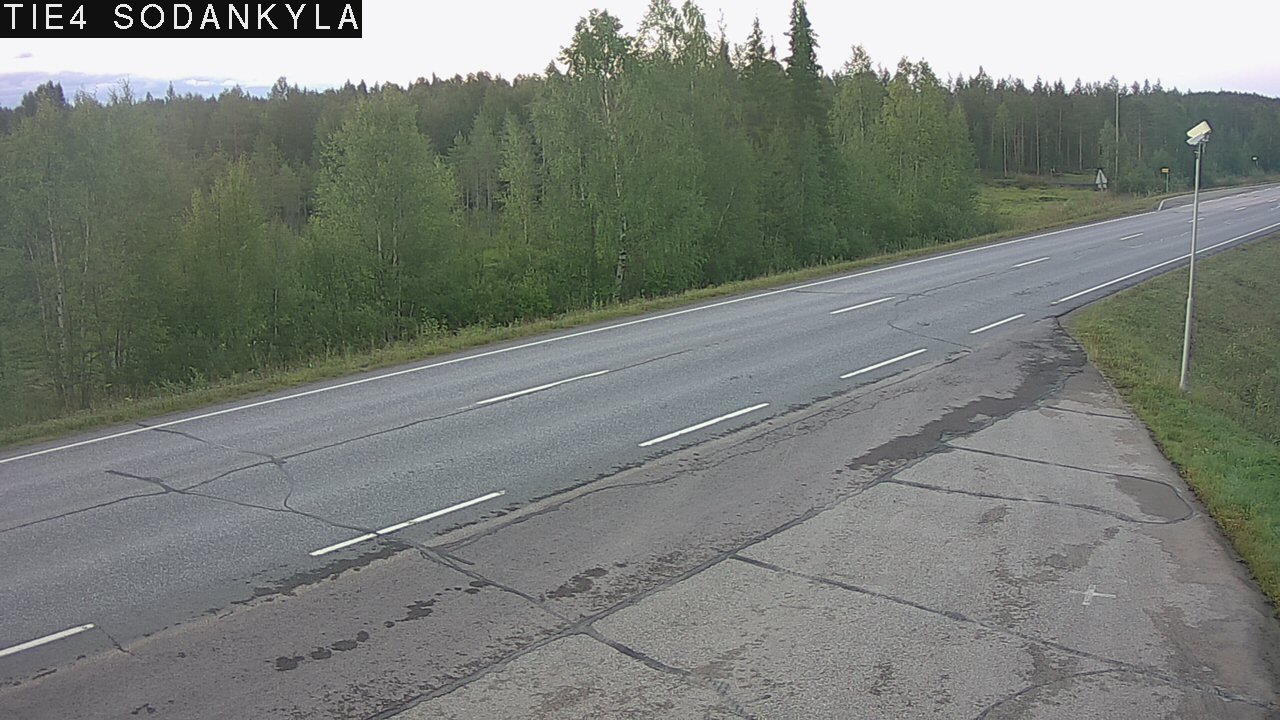 Weather Camera Image Road 5 4 Sodankylä, Petäjämaa, Sodankylä, Lappi