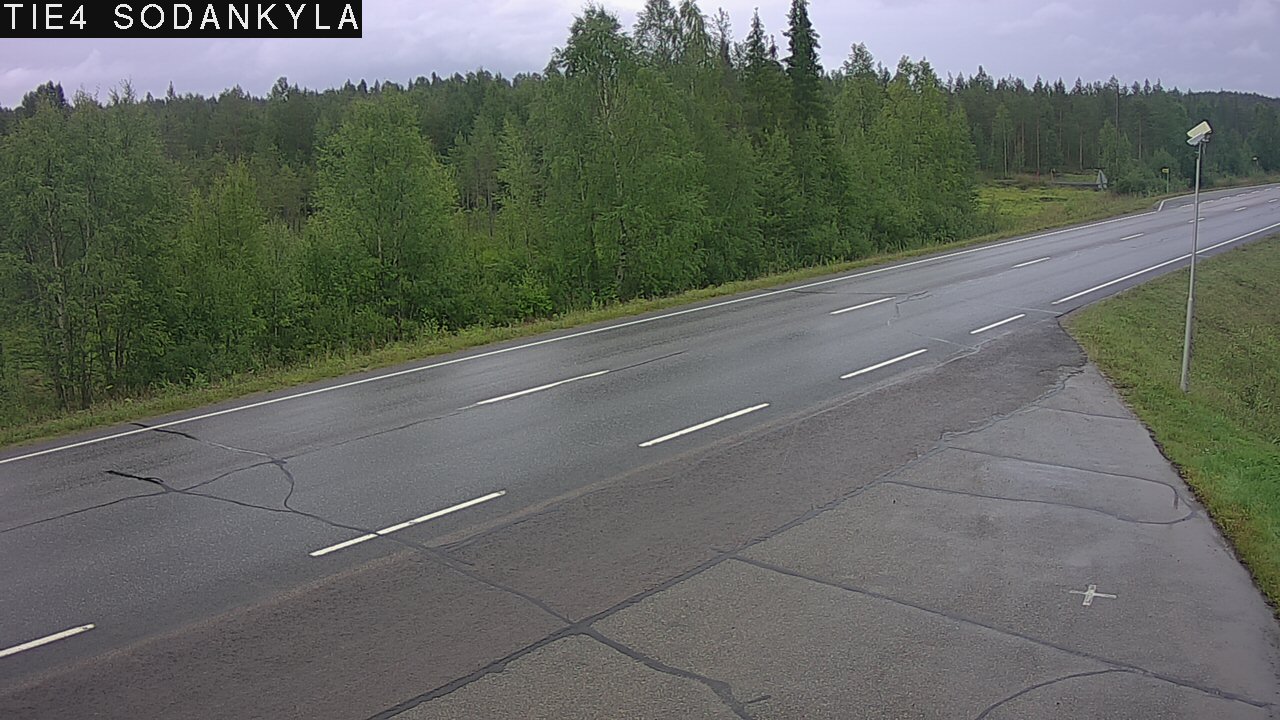 Weather Camera Image Road 5 4 Sodankylä, Petäjämaa, Sodankylä, Lappi