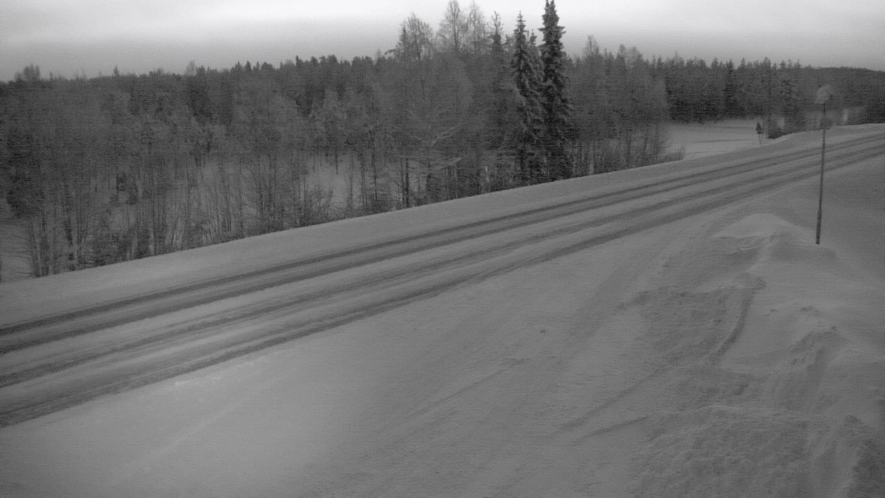 Weather Camera Image Road 5 4 Sodankylä, Petäjämaa, Sodankylä, Lappi