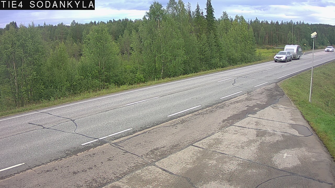 Weather Camera Image Road 5 4 Sodankylä, Petäjämaa, Sodankylä, Lappi