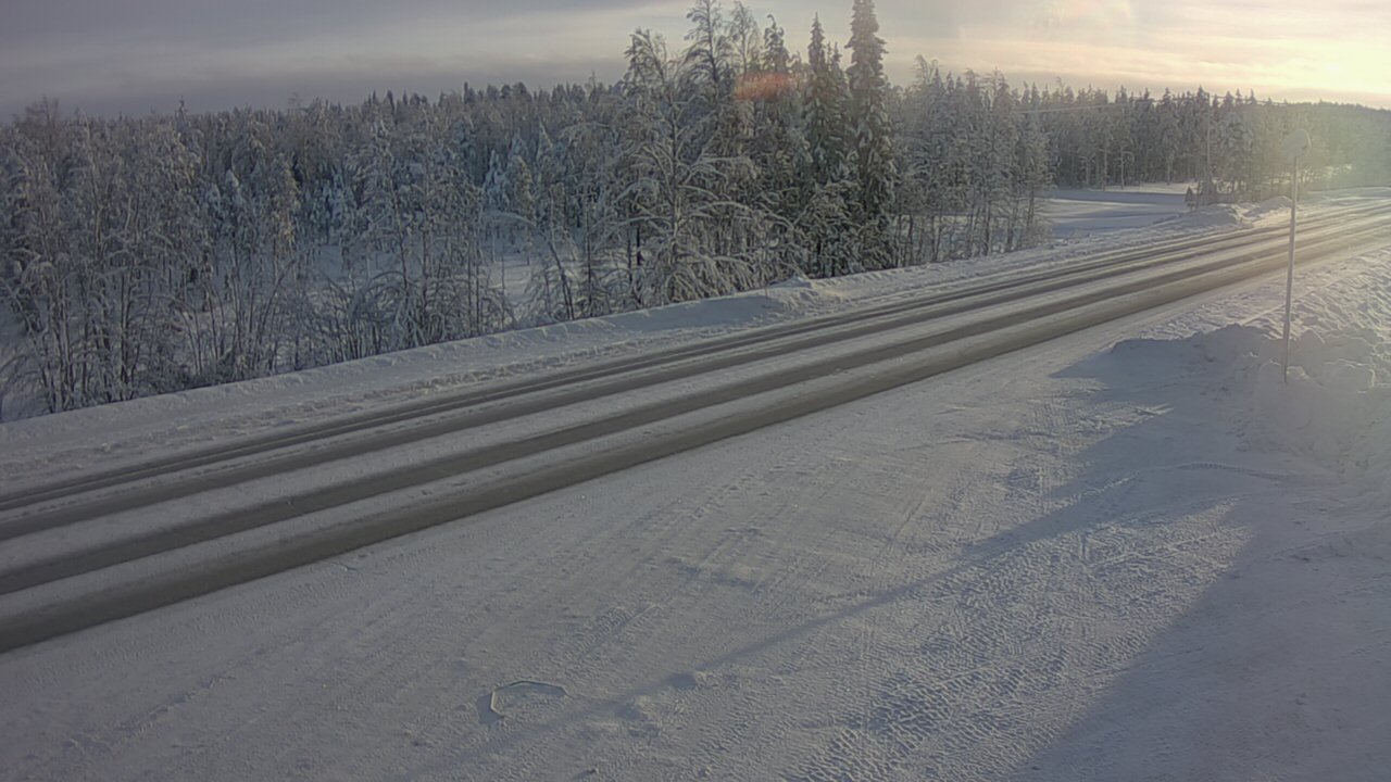 Weather Camera Image Road 5 4 Sodankylä, Petäjämaa, Sodankylä, Lappi