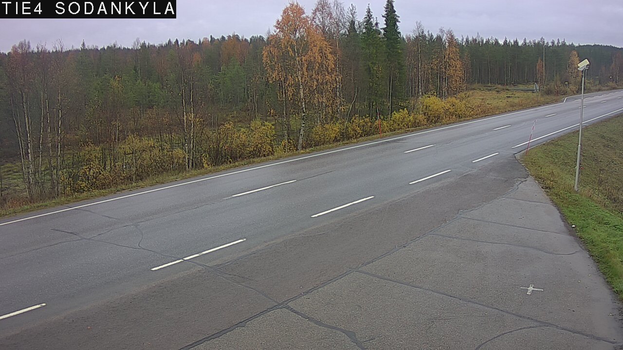 Weather Camera Image Road 5 4 Sodankylä, Petäjämaa, Sodankylä, Lappi