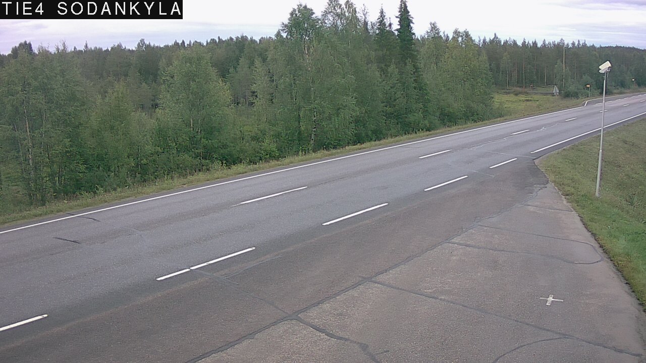 Weather Camera Image Road 5 4 Sodankylä, Petäjämaa, Sodankylä, Lappi