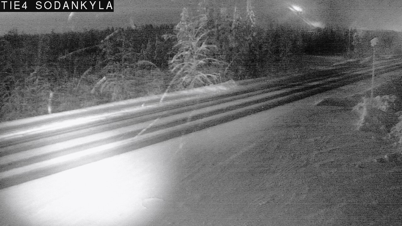 Weather Camera Image Road 5 4 Sodankylä, Petäjämaa, Sodankylä, Lappi