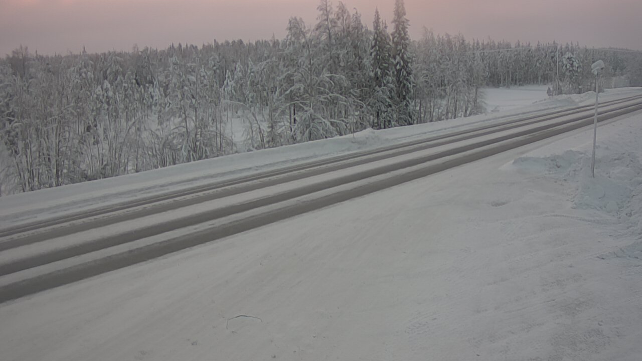 Weather Camera Image Road 5 4 Sodankylä, Petäjämaa, Sodankylä, Lappi