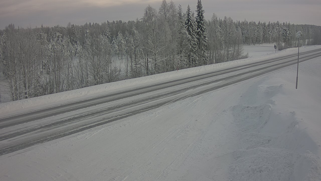 Weather Camera Image Road 5 4 Sodankylä, Petäjämaa, Sodankylä, Lappi