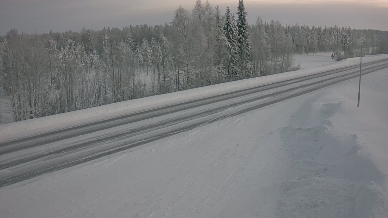 Weather Camera Image Road 5 4 Sodankylä, Petäjämaa, Sodankylä, Lappi