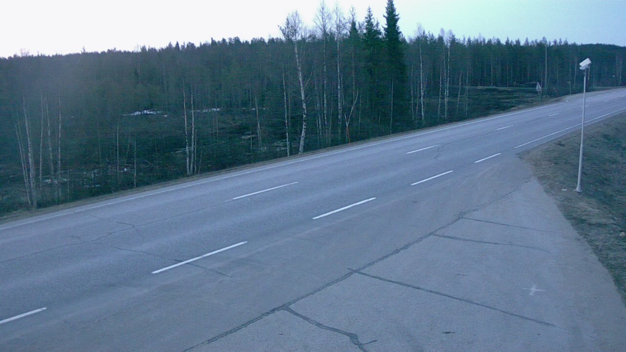 Weather Camera Image Road 5 4 Sodankylä, Petäjämaa, Sodankylä, Lappi