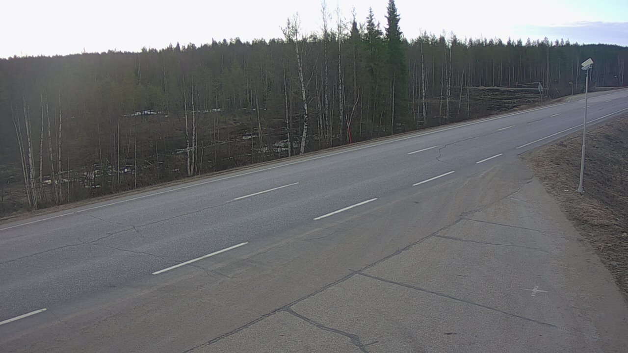 Weather Camera Image Road 5 4 Sodankylä, Petäjämaa, Sodankylä, Lappi