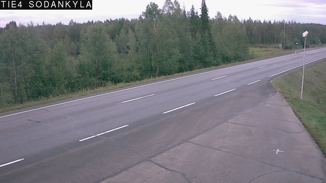 Weather Camera Image Road 5 4 Sodankylä, Petäjämaa, Sodankylä, Lappi