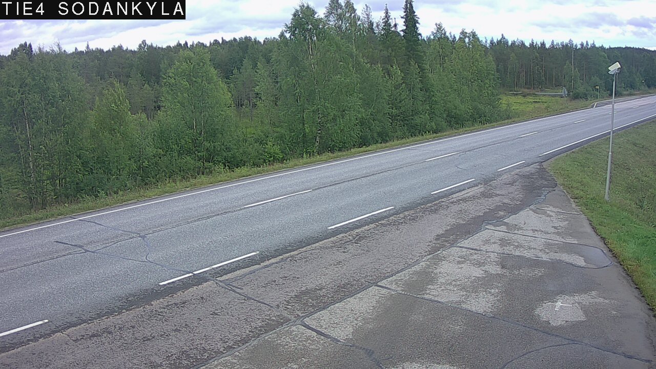 Weather Camera Image Road 5 4 Sodankylä, Petäjämaa, Sodankylä, Lappi