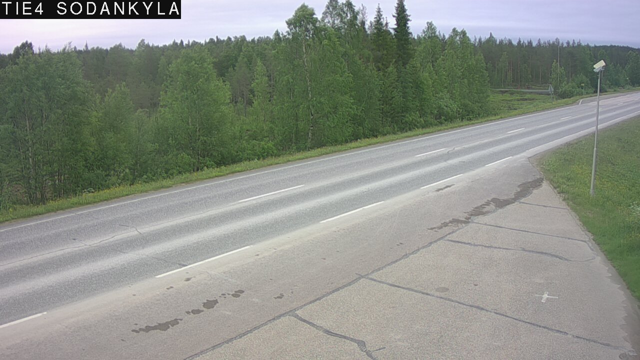 Kelikamerat Kuva Tie 4 Sodankylä, Petäjämaa, Sodankylä, Lappi