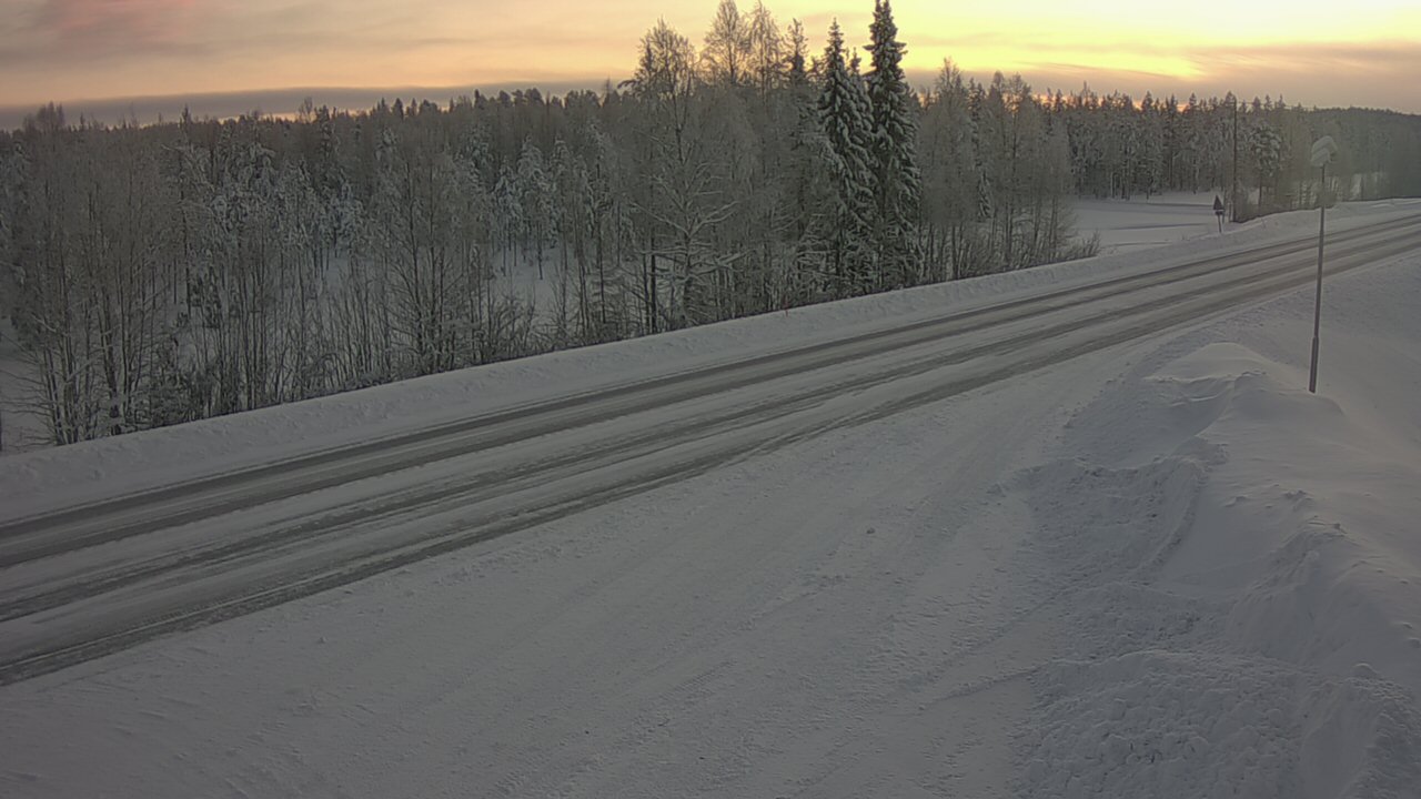 Weather Camera Image Road 5 4 Sodankylä, Petäjämaa, Sodankylä, Lappi