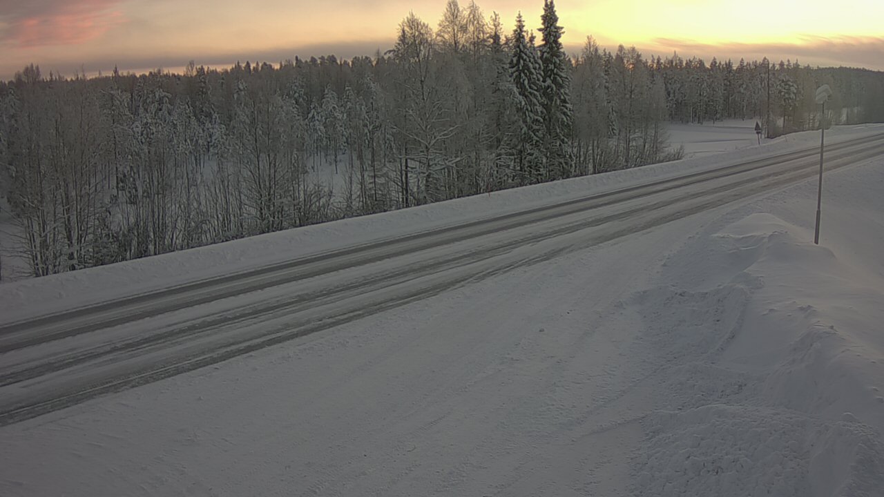 Weather Camera Image Road 5 4 Sodankylä, Petäjämaa, Sodankylä, Lappi