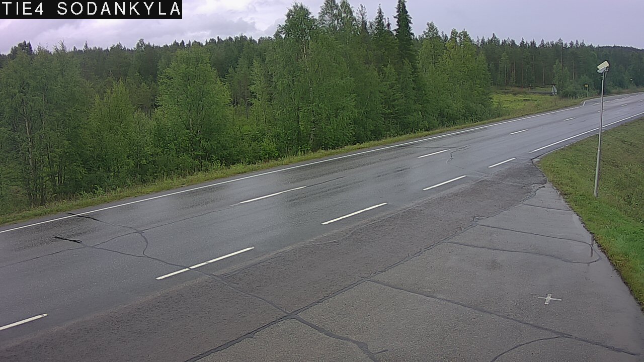 Weather Camera Image Road 5 4 Sodankylä, Petäjämaa, Sodankylä, Lappi