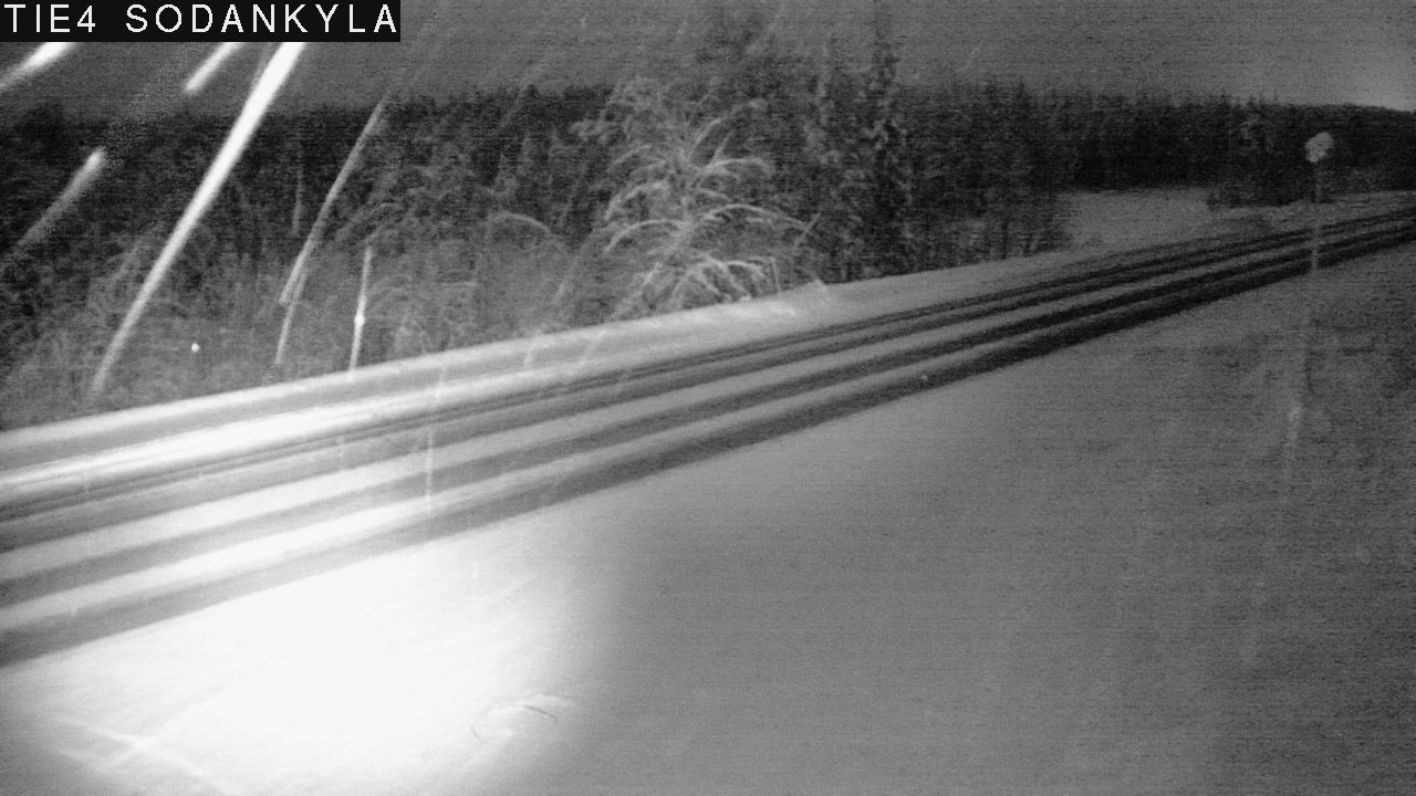 Weather Camera Image Road 5 4 Sodankylä, Petäjämaa, Sodankylä, Lappi