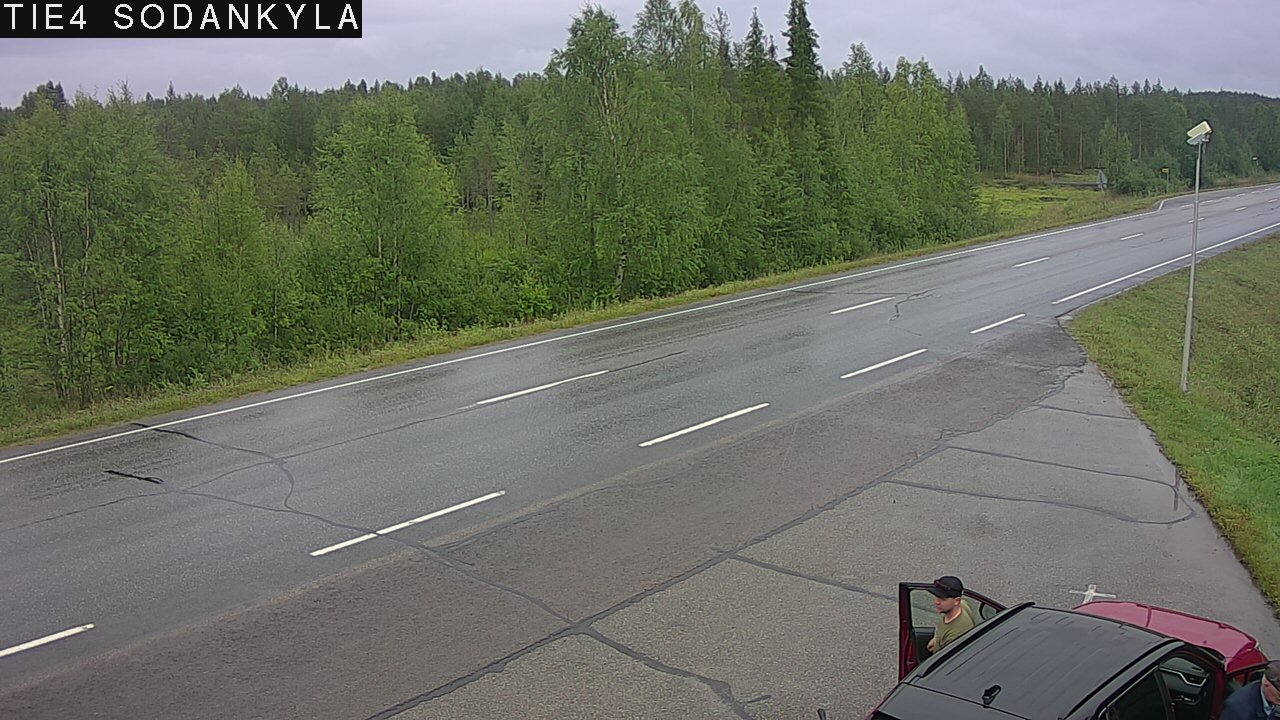 Weather Camera Image Road 5 4 Sodankylä, Petäjämaa, Sodankylä, Lappi