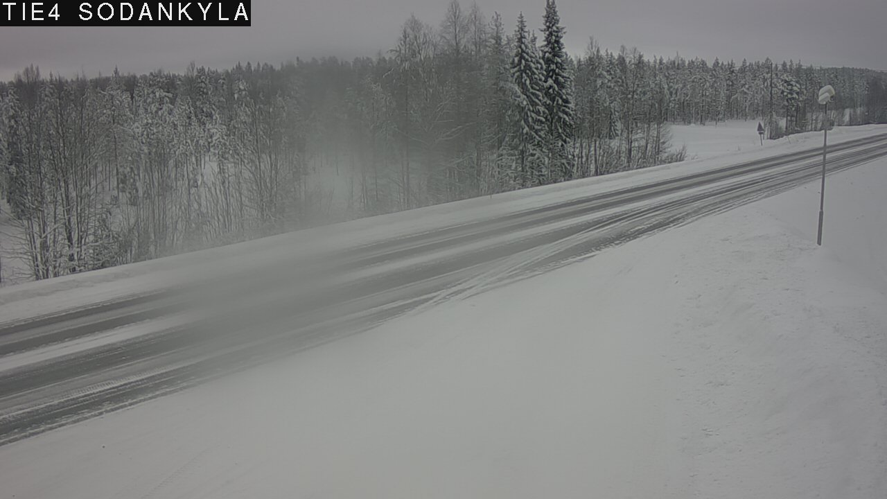 Kelikamerat Kuva Tie 4 Sodankylä, Petäjämaa, Sodankylä, Lappi