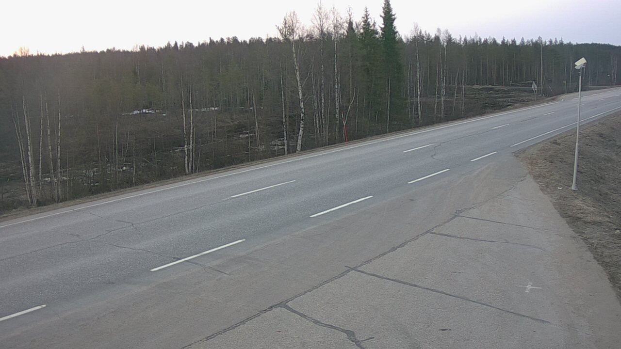Weather Camera Image Road 5 4 Sodankylä, Petäjämaa, Sodankylä, Lappi