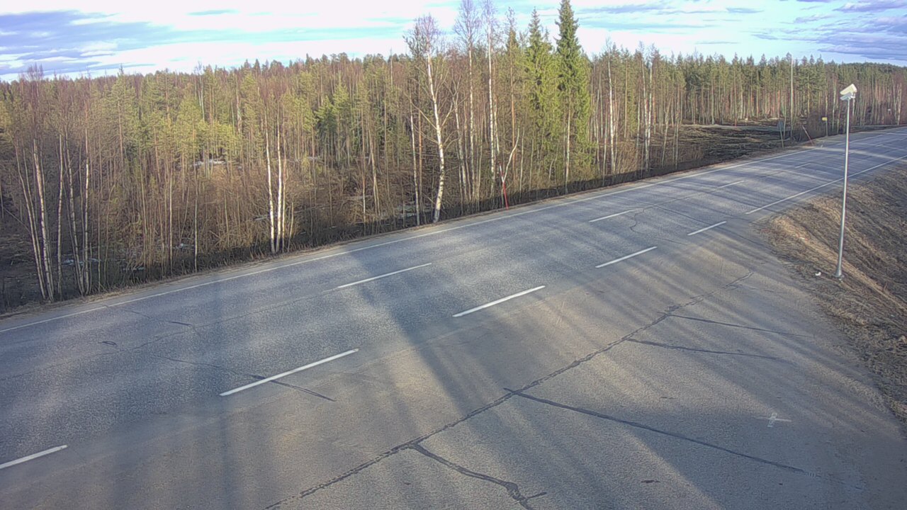 Weather Camera Image Väg 4 Sodankylä, Petäjämaa, Sodankylä, Lappi