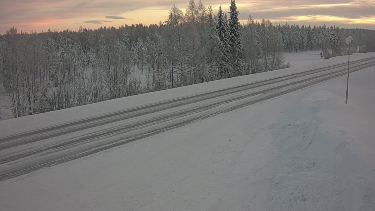 Weather Camera Image Road 5 4 Sodankylä, Petäjämaa, Sodankylä, Lappi