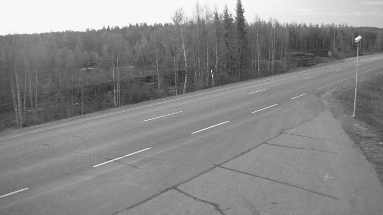 Weather Camera Image Road 5 4 Sodankylä, Petäjämaa, Sodankylä, Lappi
