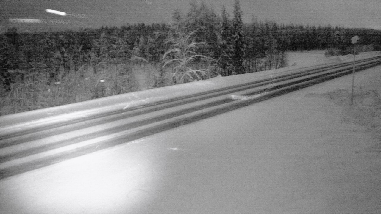 Weather Camera Image Road 5 4 Sodankylä, Petäjämaa, Sodankylä, Lappi