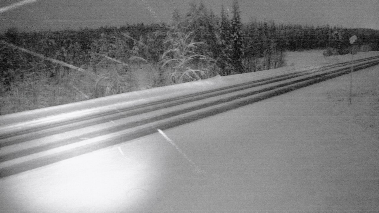 Weather Camera Image Road 5 4 Sodankylä, Petäjämaa, Sodankylä, Lappi