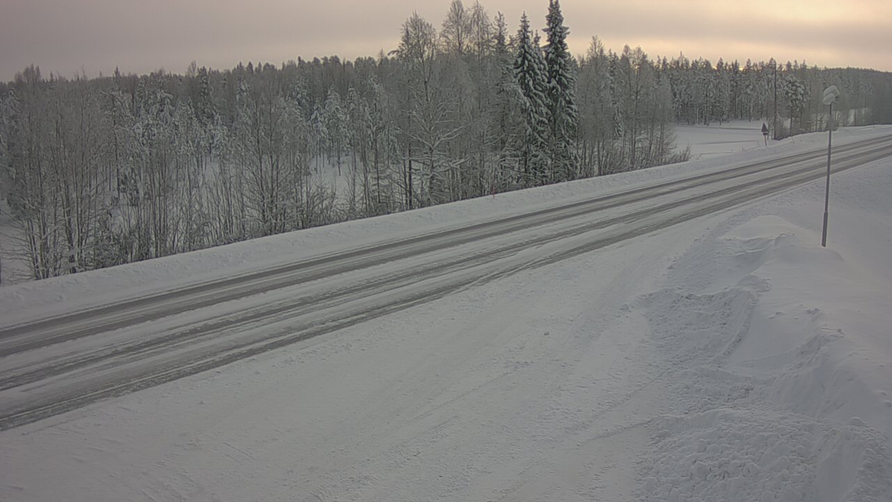 Weather Camera Image Road 5 4 Sodankylä, Petäjämaa, Sodankylä, Lappi
