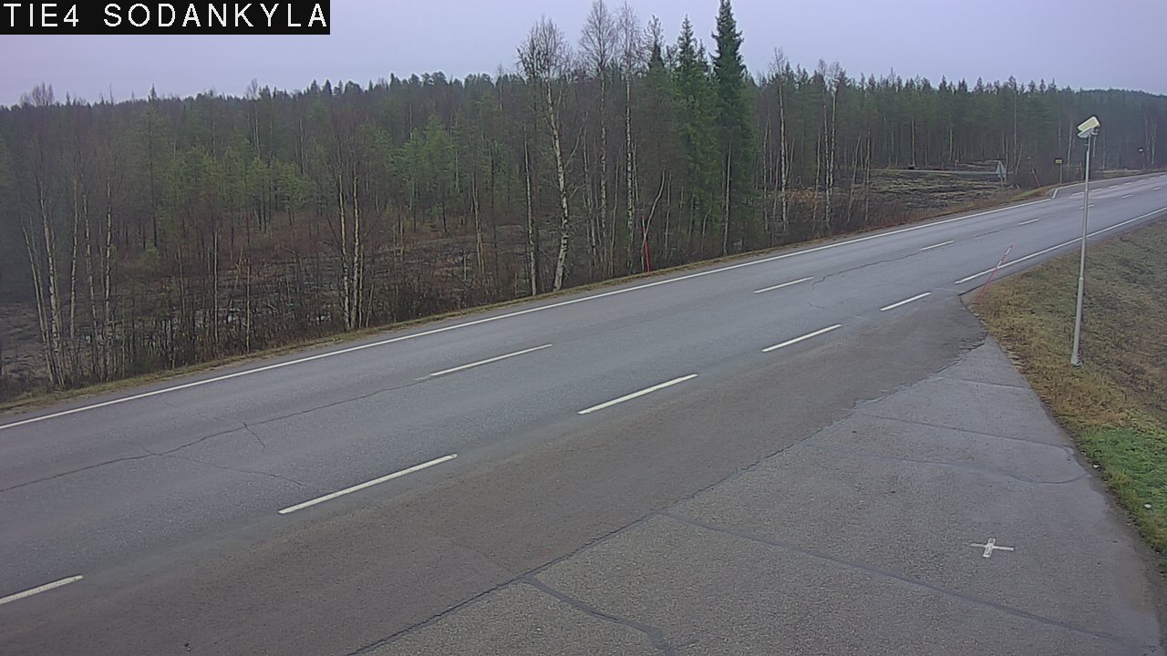Kelikamerat Kuva Tie 4 Sodankylä, Petäjämaa, Sodankylä, Lappi