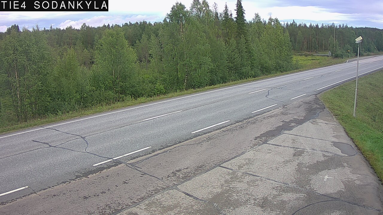 Weather Camera Image Road 5 4 Sodankylä, Petäjämaa, Sodankylä, Lappi