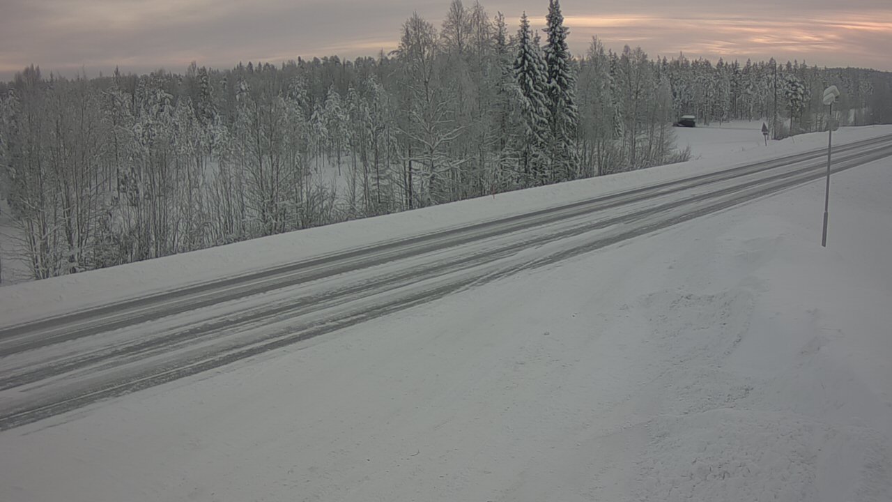 Weather Camera Image Road 5 4 Sodankylä, Petäjämaa, Sodankylä, Lappi