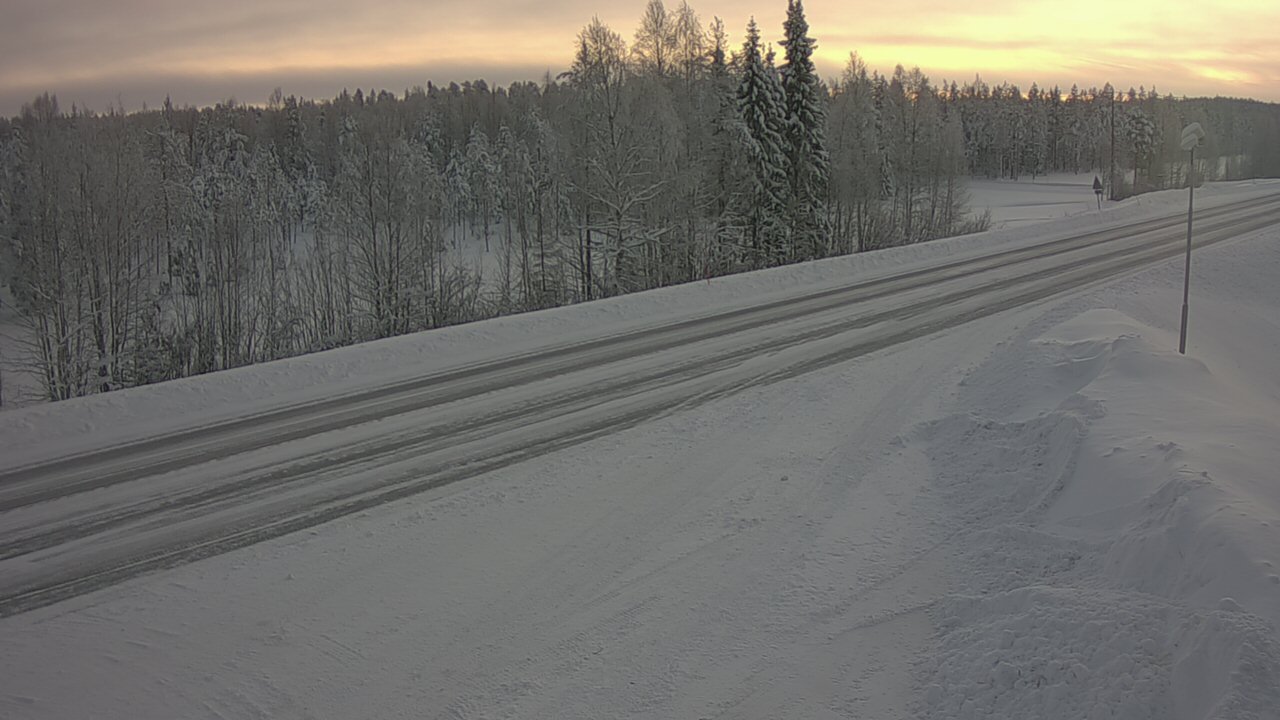 Weather Camera Image Road 5 4 Sodankylä, Petäjämaa, Sodankylä, Lappi